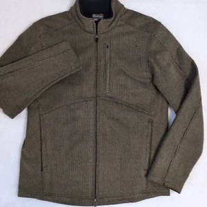 Royal Robbins Fleece Lined Full Zip Jacket Wool Nylon Acrylic blend Mens M - Picture 1 of 8