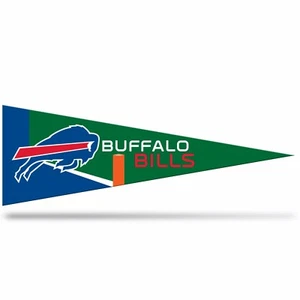 2 Buffalo Bills Middleman Pennants. Felt. 14-1/2" x 5".    #A130 - Picture 1 of 1