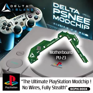 PS1 Modchip Puce - PU-23 (SCPH-900X) - Import and backup region free - Zdjęcie 1 z 3