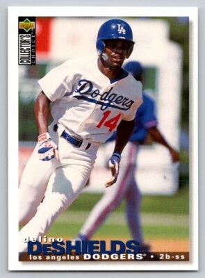 1995 Collector's Choice #218 Delino DeShields - Image 1 of 2