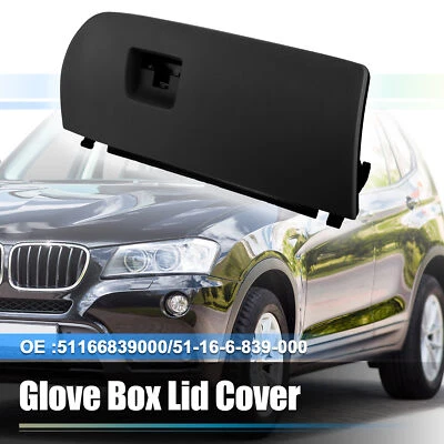 Black Dash Glove Box Door Cover Lid Fit for 2011-2018 BMW X3 F25 F26 51166839000 - Image 1 of 4