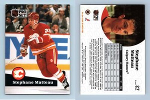 Stephane Matteau #27 NHL Pro Set 1991-92 Hockey Trading Card