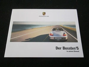 Porsche 986 Boxster & S 2002 alemán folleto de ventas catálogo superposiciones transparentes - Imagen 1 de 5