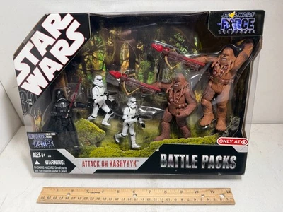 Attack On Kashyyk Battle Packs 2007 Star Wars 30º Aniversário Alvo Exclusivo - Imagem 1 de 4