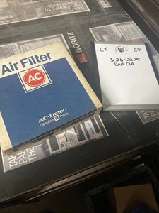 Vintage NOS Boxed GM AC Delco Genuine USA Air Filter A169CW 5649797 1963-1980 - Picture 1 of 2