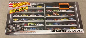 NEW HOT WHEELS DISPLAY CASE W/ EXCLUSIVE ‘83 CHEVY SILVERADO 2018 50th Anniv - Picture 1 of 5