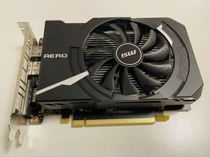 Msi Gtx 1650 Aero Itx Oc 4Gb Graphics Card Compact Gaming Gpu Gddr6 Pcie Small - Picture 1 of 4