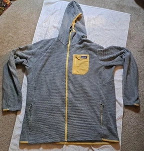 Patagonia R1 Air Full Zip Sweater Hoody Mens Stone Gray XXL - Picture 1 of 11