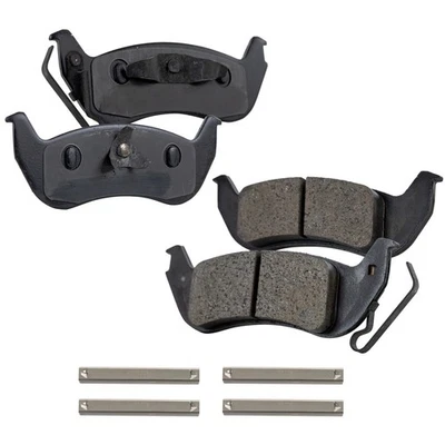 Conjunto de pastilhas de freio traseiras para Ford Crown Victoria 2003 2004 2005 2006 2007 - Imagem 1 de 4