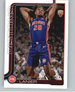 2025-26 Topps Flagship Basketball Chaz Lanier RC Rookie - Picture 1 of 2