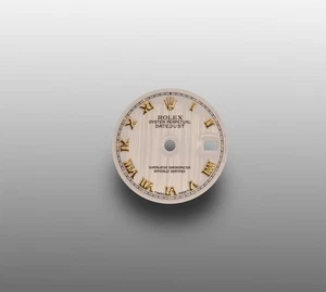 Factory Original Rolex Ladies Datejust White Porcelain Dial for 26mm - Picture 1 of 10