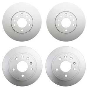Hella Front 288mm Vented Rear 286mm Solid Brake Rotors Kit For Saab 9-3 9-5 900 - Picture 1 of 1