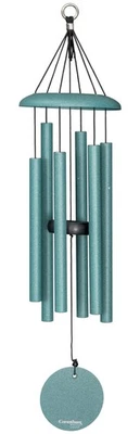 Corinthian Bells de Wind River - Campana de viento verde pátina de 27 pulgadas para patio, B... Foto 1 de 4