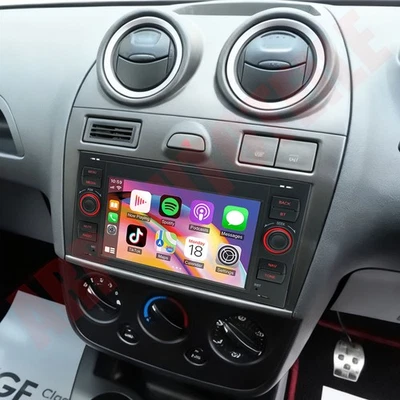 FOR Ford Fiesta 2005-2008 Android15 Apple Carplay Car Radio GPS Navi FM WIFI 64G - Image 1 of 4