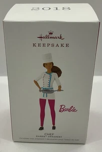 Barbie Chef 2018 - Hallmark Keepsake adorno navideño con caja - Imagen 1 de 7