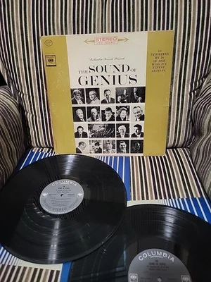 THE SOUND OF GENIUS, COLUMBIA MW SGS1-1963- STEREO-2XLP-VG+ - Image 1 of 4