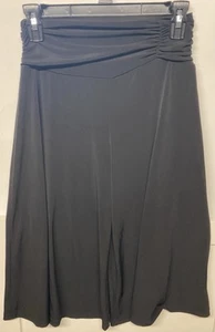 Amy Byer Girls Size Large 12-14 Flare Capris Black Polyester Spandex - Picture 1 of 7