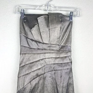 Vintage Jessica Mcclintock Foil Long Gown - Picture 1 of 7