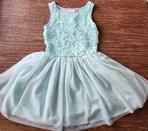 Place Girls Sz. LG 10/12 Pale Green Wedding/Party/Easter Dress - Picture 1 of 11