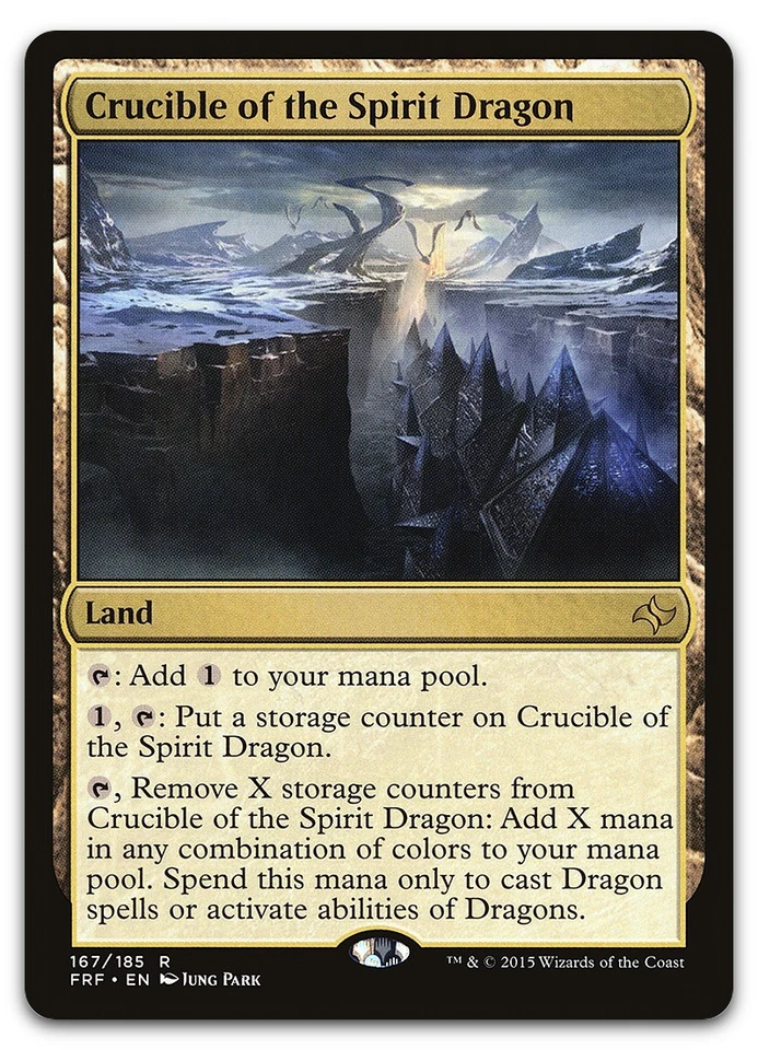 Crucible of the Spirit Dragon #167 (LP) Fate Reforged FRF Magic MTG - Image 1 of 1
