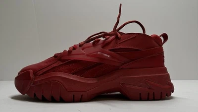 Zapatilla deportiva para mujer Reebok X Cardi B clásica de cuero V2 roja 5,5  Foto 1 de 4