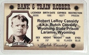 Butch Cassidy - Patente di rapinatore di banche e treni - Autista - Novità - Foto 1 di 2