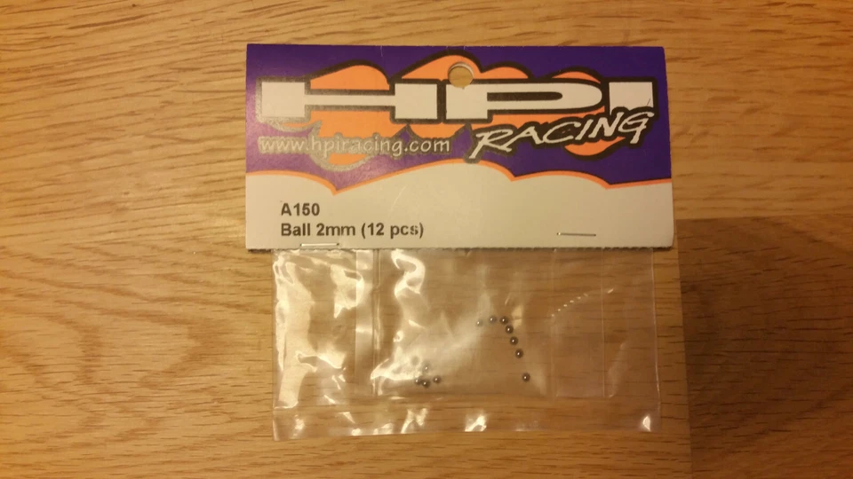 HPI A150 Ball 2mm (12pcs) - Bild 1 von 1