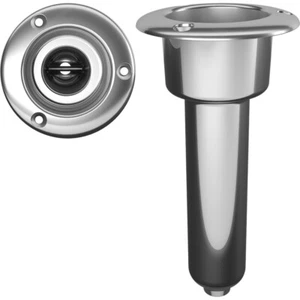 Mate Series 0° Boot Angelrute Cup Rod Halter Edelstahl Ablauf Rund Top - Bild 1 von 1