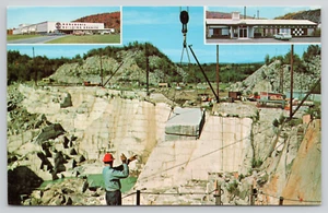 Postkarte Barre Vermont Rock of Ages Granitsteinbruch um 1960  - Bild 1 von 2