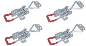 4x Spannverschluss 160-180mm + Halter Exzenterverschluss Anhänger Kistenverschl. - Bild 1 von 5