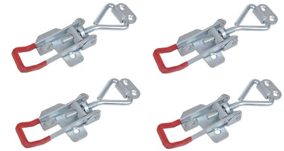 4x Spannverschluss 160-180mm + Halter Exzenterverschluss Anhänger Kistenverschl. - Bild 1 von 4