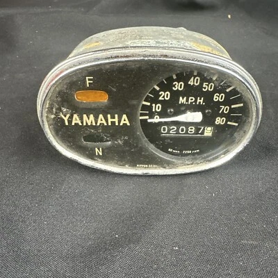 Yamaha YL1 1965 Twin Jet 100. Velocímetro velocímetro cubo de faros Foto 1 de 4