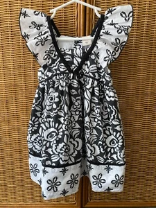 OLD NAVY INFANT TODDLER GIRLS FLORAL PRINT SUNDRESS SZ 2T 100% COTTON LINED - Picture 1 of 11
