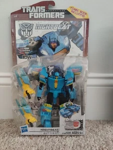 Transformers Generations NIGHTBEAT Complete 30th Anniversary Deluxe - Picture 1 of 4