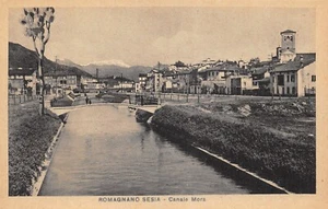 F606) ROMAGNANO SESIA CANALE MORA ANIMATA VERCELLI - Picture 1 of 2