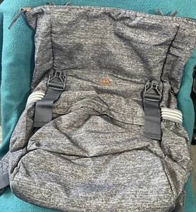 Adidas Yola III Backpack Charcoal Gray Rose Gold Detail - Picture 1 of 6