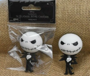 Jack Skellington Fridge Magnet Nightmare Before Christmas Disney Stocking Gift - Picture 1 of 8