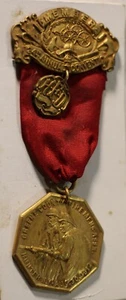 Vintage 1912 Firemen's Association Medal - Greene County, Hunter, NY - Picture 1 of 5