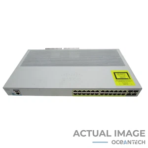Cisco WS-C2960L-24PS-LL V01  24 Port PoE+ Ethernet Switc - Picture 1 of 5