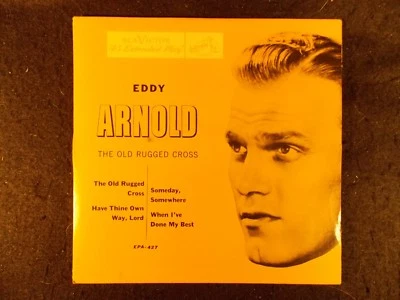 The Old Rugged Cross +3 by Eddy Arnold (RCA EPA-427) EP w/PS EX/EX - Image 1 of 4