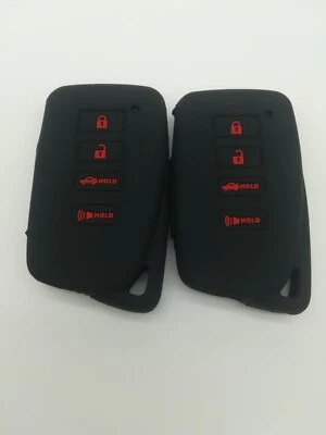 2 * Черный/красный дистанционный Smart брелок ключ крышка для 2016-2020 Lexus RX450h RX350 HYQ14FBB - Изображение 1 из 4