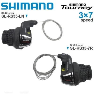 Shimano RevoShift SL-RS35 Twist Grip Shifter -3/7/21 Speed Mountain Bicycle - Image 1 of 4