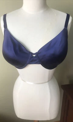 Women's Underwire Bra, Navy, Size 36DD HU33 - Image 1 of 4