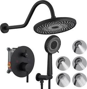 Sistema de ducha Greenspring con cabezal de ducha mezclador de lluvia de baño de 9 pulgadas - Imagen 1 de 8