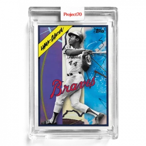 Topps Project70 Card 66 - 1988 Hank Aaron by Futura Atlanta Braves - Picture 1 of 2