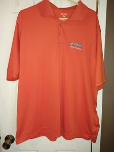 Camisa polo de golf de entrenamiento de primavera de béisbol de los Miami Marlins MLB para hombre XXL naranja  - Imagen 1 de 11