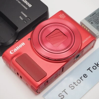 [Mint] Canon Compact Digital Camera PowerShot SX620 HS red Tested - Image 1 of 4