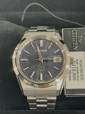 The Citizen AQ4100-57E High precision annual difference ±5 seconds NEW - image 1 of 4