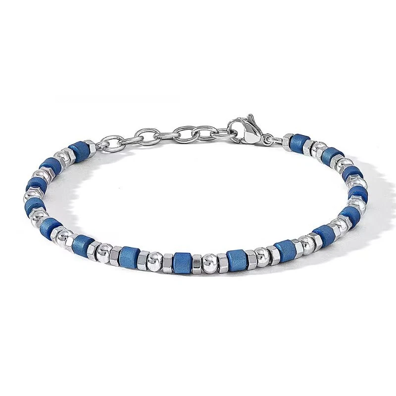 UBR 1100 Bracciale Da Uomo in Acciaio con Ematite Comete -10% Sconto - Immagine 1 di 1