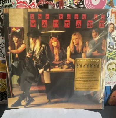 WARRANT The Best Of NEW RED VINYL W/HYPE STICKER/2000 Foto 1 de 3
